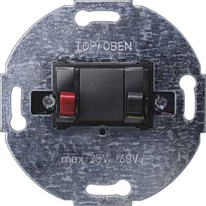 Siemens audio jack mono (mechanism) IP20 DELTA I-SYSTEM, 5TG2467-2 cover photo