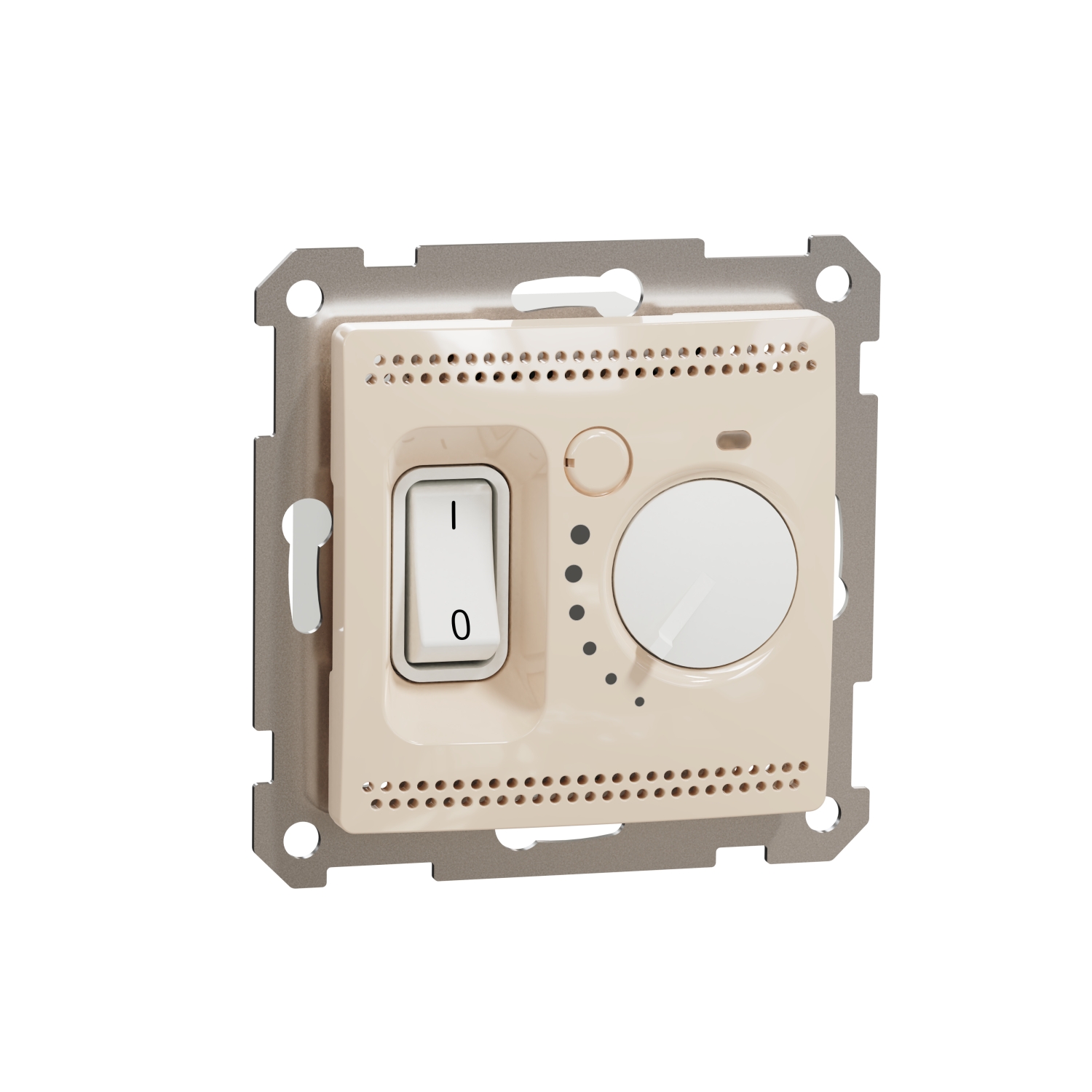 Schneider Electric floor thermostat flush-mounted 5...50°C (mechanism) beige SEDNA Design, SDD112507 cover photo