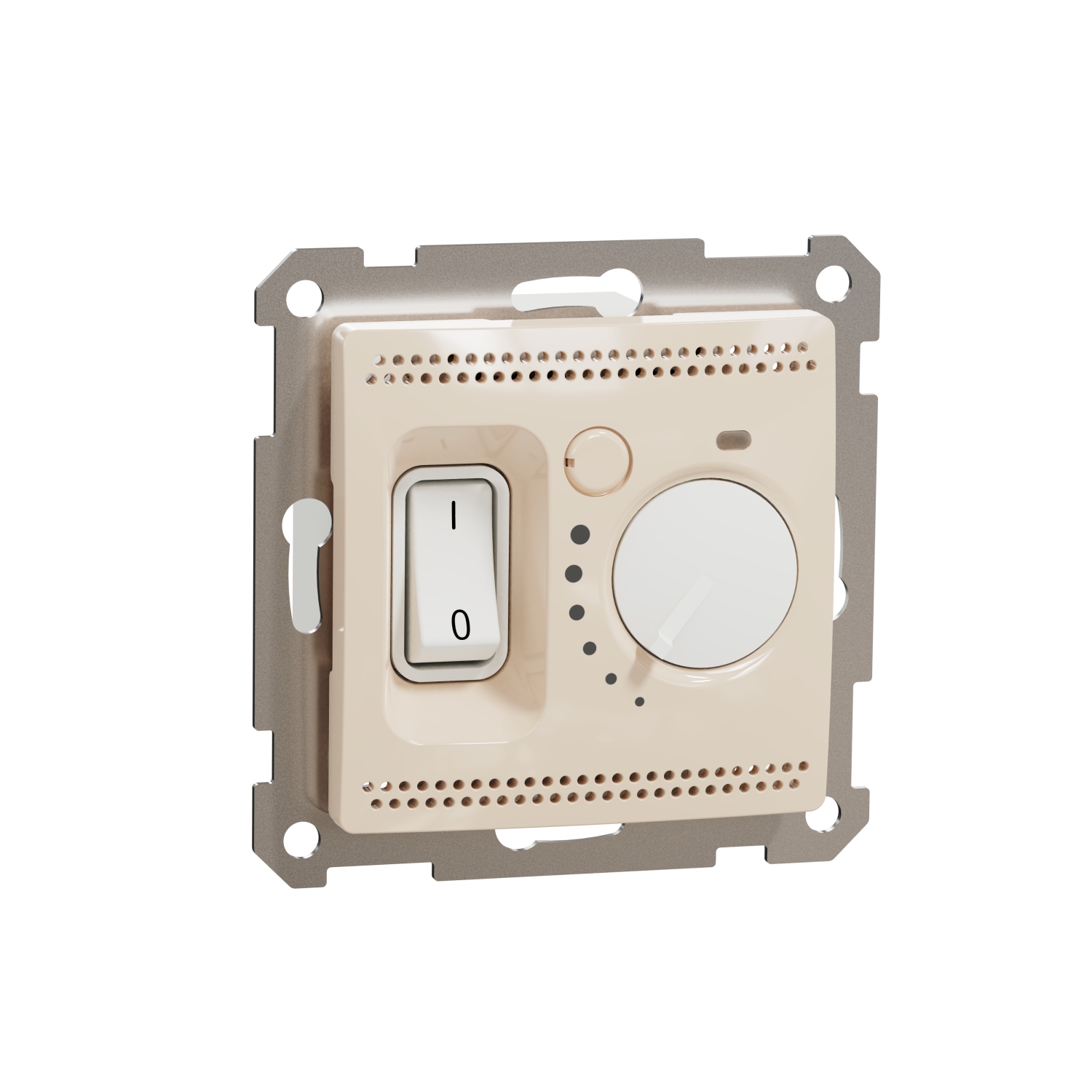 Schneider Electric room tehrmostat flush-mounted 5...30°C (mechanism) beige SEDNA Design, SDD112506 cover photo
