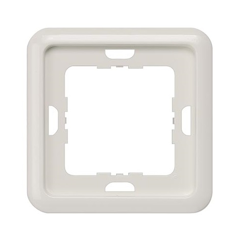 Siemens 1-slot socket frame titanium white DELTA PROFIL, 5TG1811 cover photo
