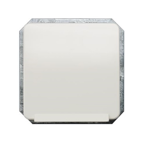 Siemens flush-mounted 1-slot electricity socket mechanism grounded with cover titanium white DELTA PROFIL, 5UB1404 cover photo