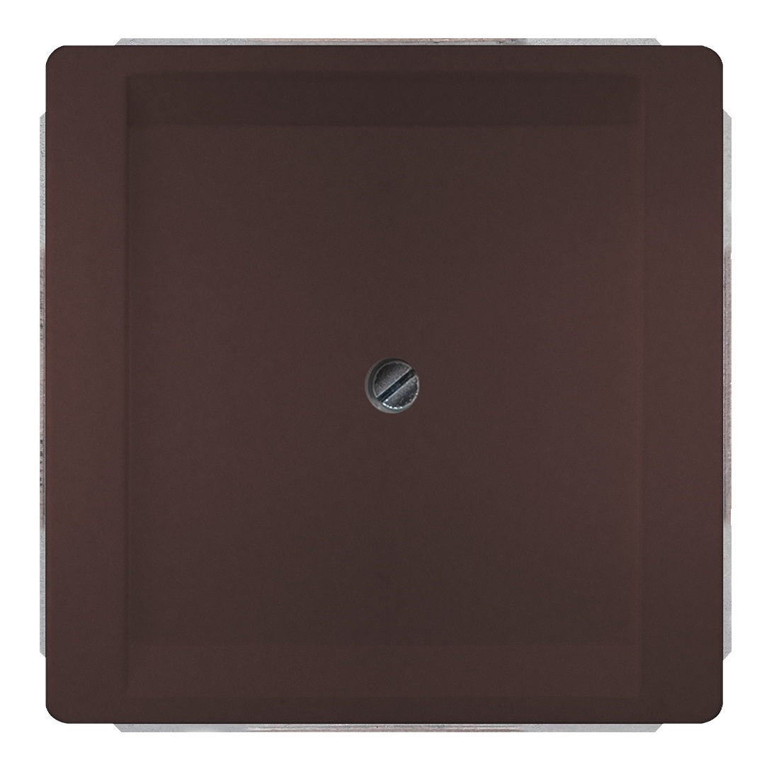 Siemens empty space cover plate chocolate DELTA STYLE, 5TG1330-0CH cover photo