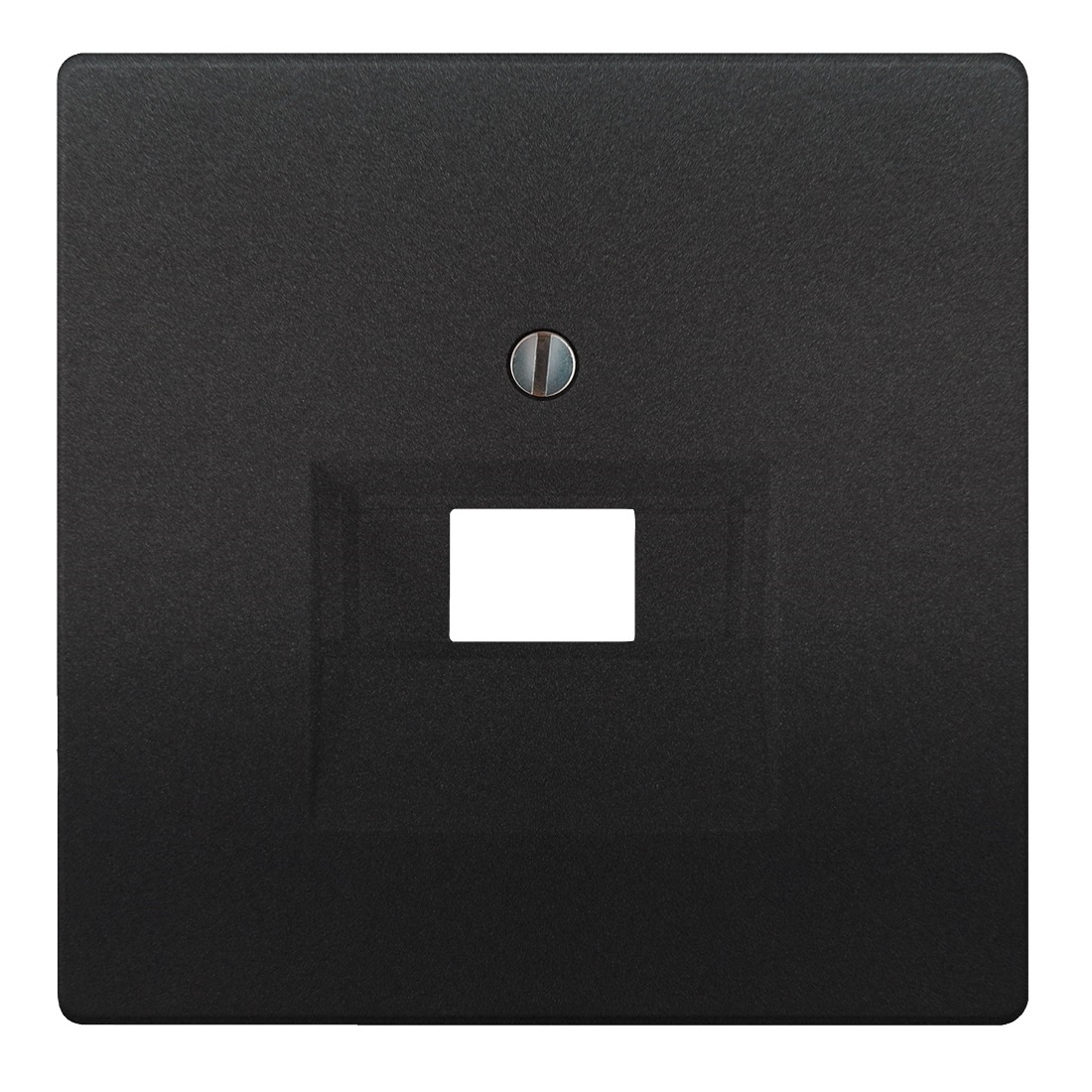 Siemens central plate 1/2xRJ45 for data socket anthracite DELTA STYLE, 5TG1394-0AC cover photo