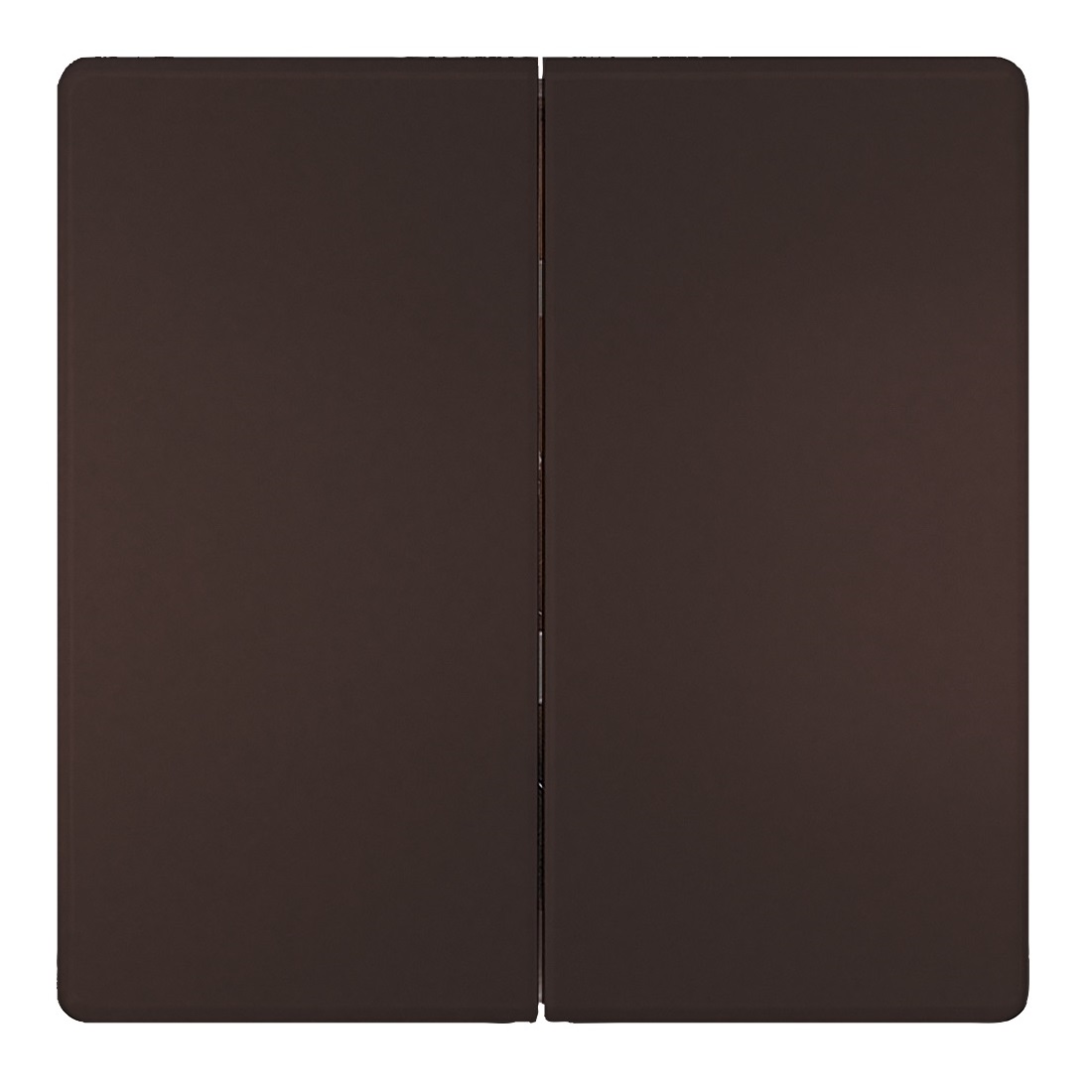 Siemens socket frame button (1+1) chocolate DELTA STYLE, 5TG7145-0CH00 cover photo
