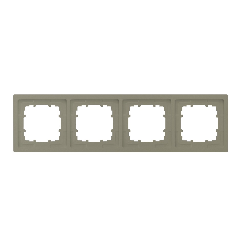 Siemens 4-slot socket frame gold DELTA STYLE, 5TG1324-0MG cover photo