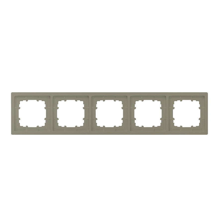 Siemens 5-slot socket frame gold DELTA STYLE, 5TG1325-0MG cover photo