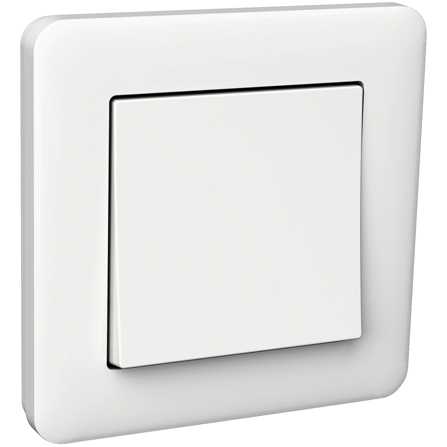 Schneider Electric two-way switch with rām. Exxact Primo white, WDE002021 cover photo