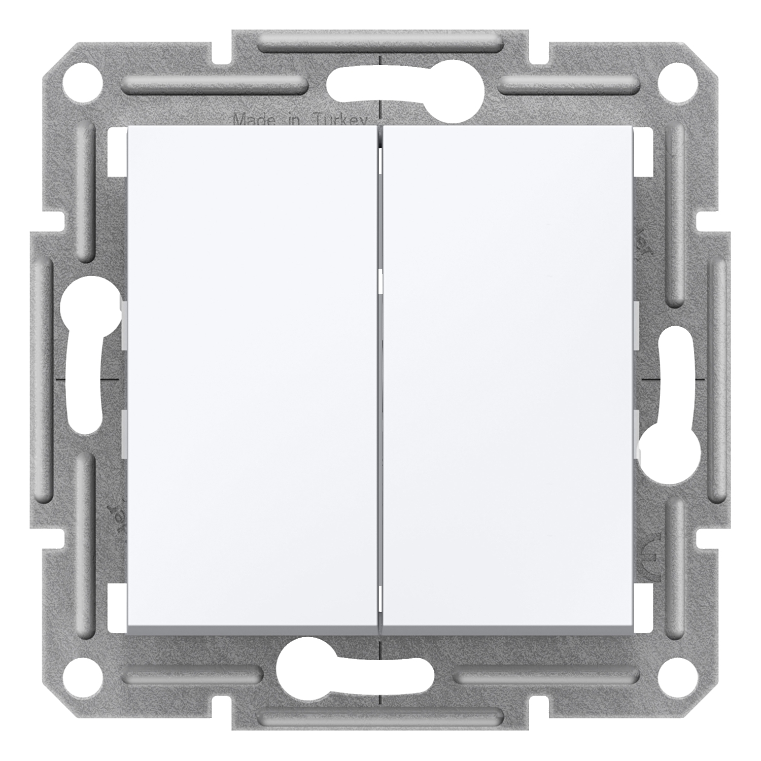 Schneider Electric Asfora divtaustiņu 1pola switch flush-mounted White, EPH0370121 cover photo