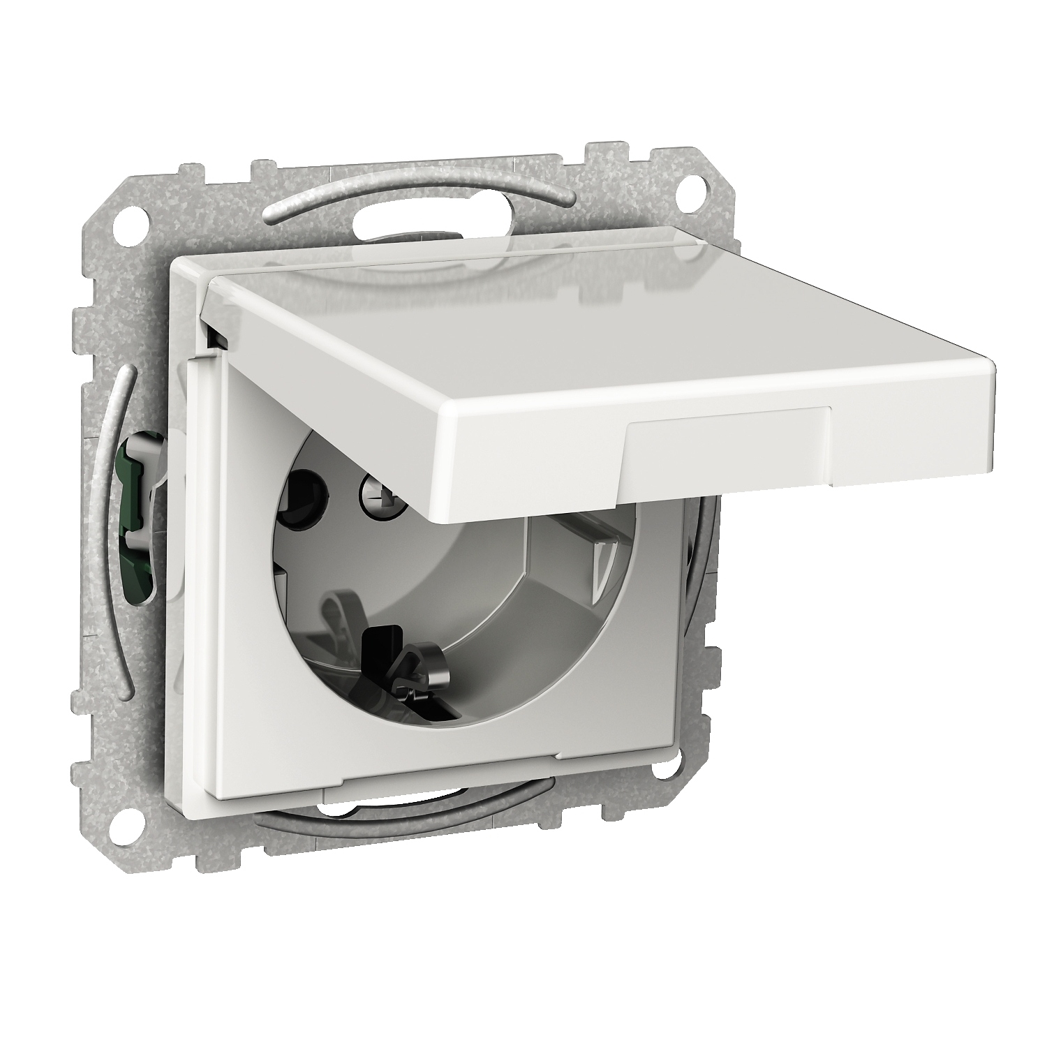 Schneider Electric socket Exxact 16A with cover, WDE002277 cover photo
