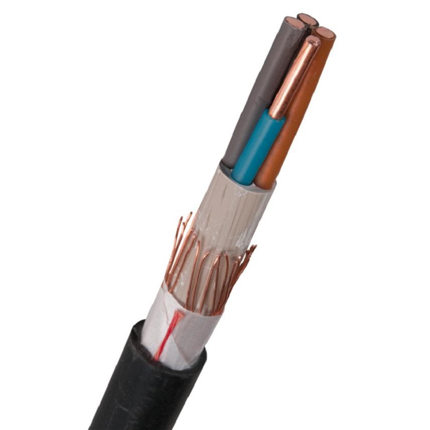 Nexans cable EXQJ 1kV 2x2,5/2,5mm2 Dca black (reel), 15120198 cover photo