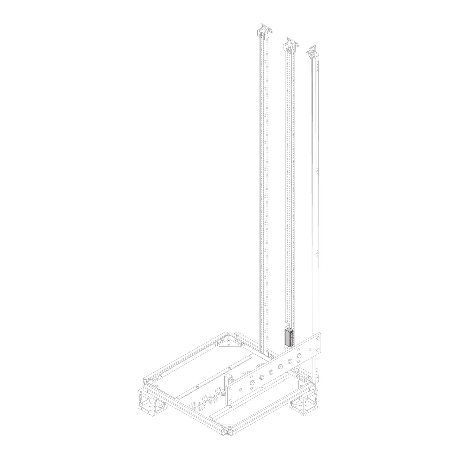 ABB ZX563 busbar holder f. 60x10mm, 2CPX068735R9999 cover photo