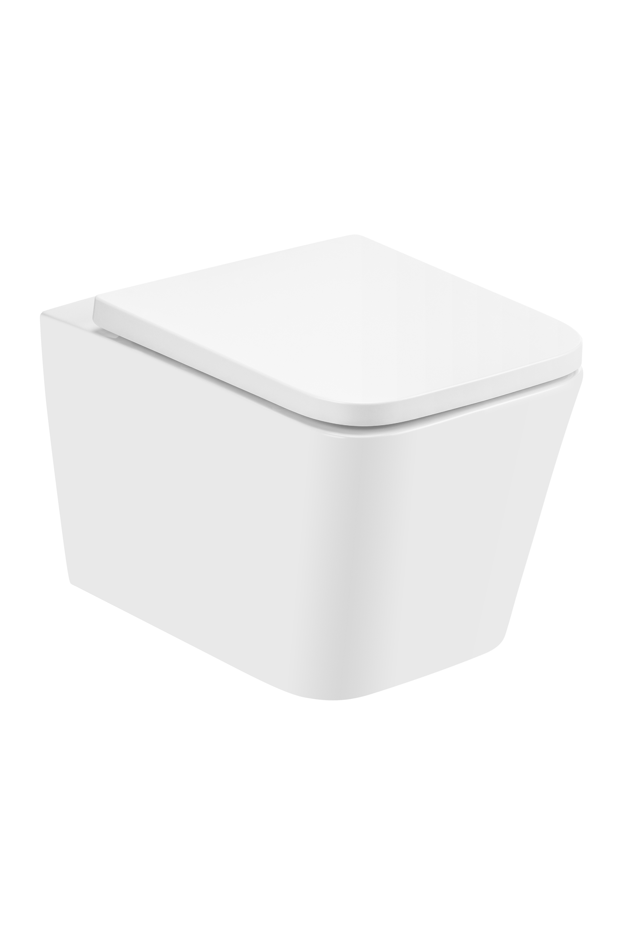 Vento WC Vento Hamar wall-mounted Rimless Tornado white with Duroplast Soft Clode toilet seat, TR2216R cover photo