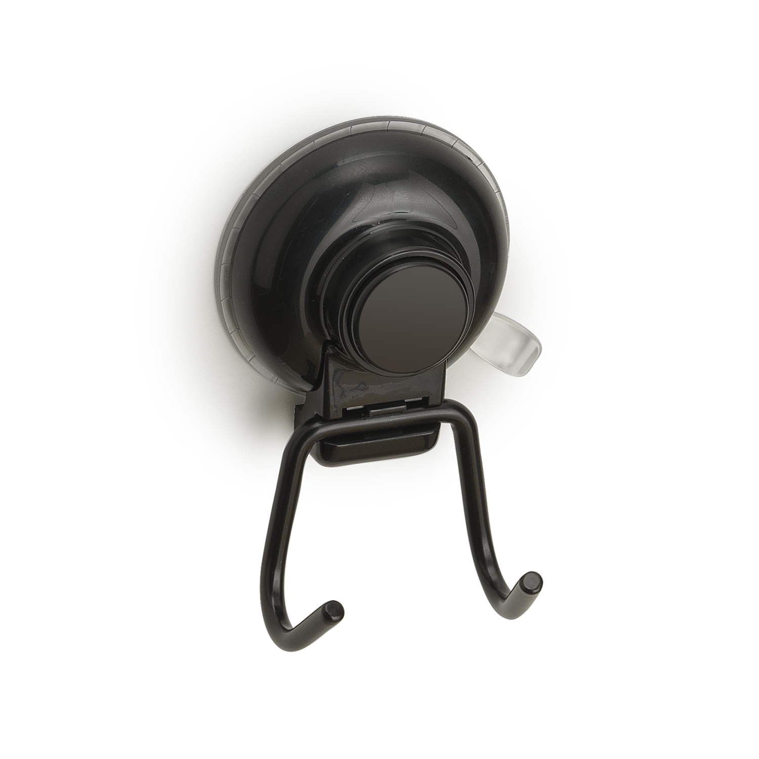 Gedy hook Hot, double, with suction cup, black, HO26-14 cover photo