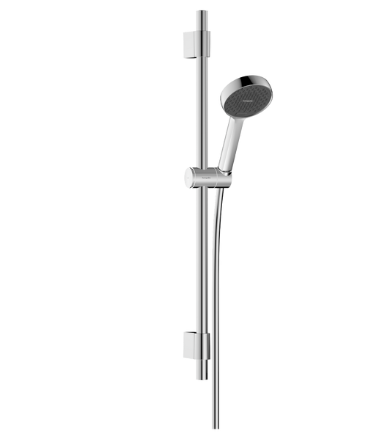 Hansgrohe hand shower set Activera Select S 95 2jet EcoSmart with Varia 720mm bar, chrome, 28048000 cover photo