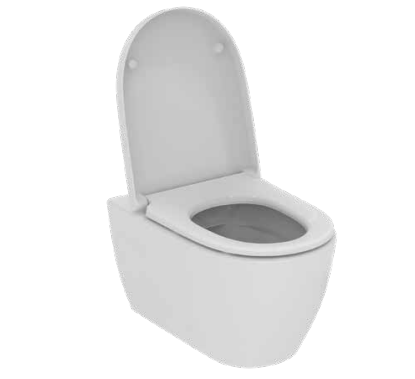 Ideal Standard WC with SC seat i.Life O Hydrotwist, wall-mounted, 350x535mm, white, T572501 cover photo