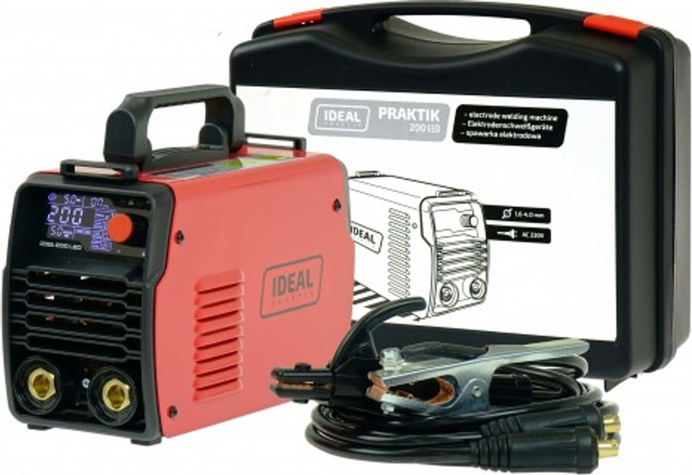 Ideal PRAKTIK 200 LED SYNERGY MMA 230 V Inverter Welding Machine, PRAKTIK200LED cover photo