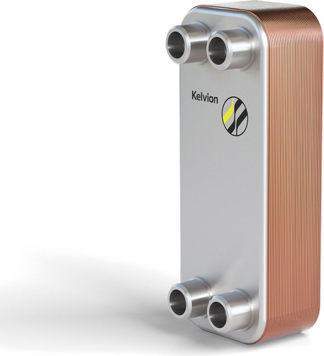 Kelvion plate heat exchanger GBS525L-50-X with insulation cover photo