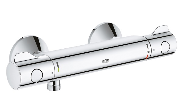 Grohe shower thermostatic mixer Grohtherm 800, chrome, 34558000 cover photo