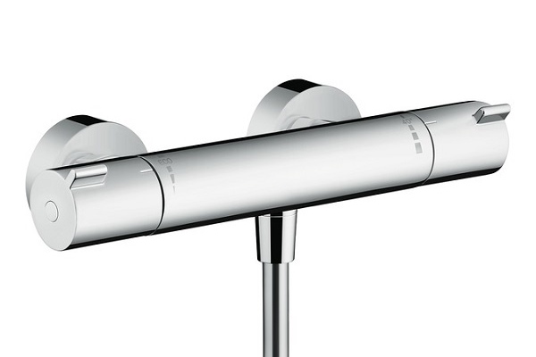 Hansgrohe shower thermostatic mixer Ecostat 1001 CL, chrome, HG13211000 cover photo
