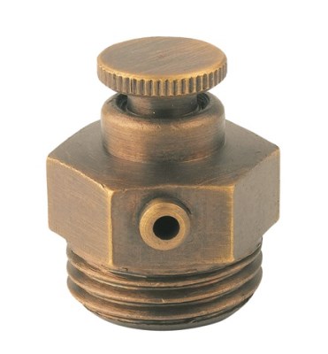 Carlo Poletti radiator deaerator Artistic/Classic-Art 1/2'', bronze, V04004MA cover photo