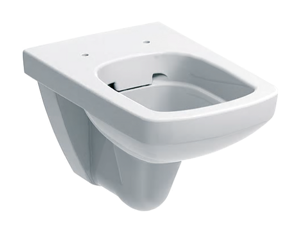 Geberit Selnova wall-mounted WC toilet bowl Rimfree, square, 500.275.01.1 cover photo