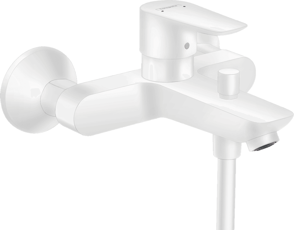 Hansgrohe Talis E bath water mixer, matte white, 71740700 cover photo