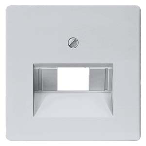 Siemens central plate for data socket Delta Line, aluminum, 5TG1257 cover photo