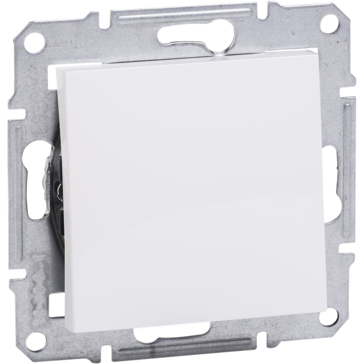 Schneider Electric two-way switch flush-mounted mechanism Asfora, white, IP20, EPH0401421 cover photo