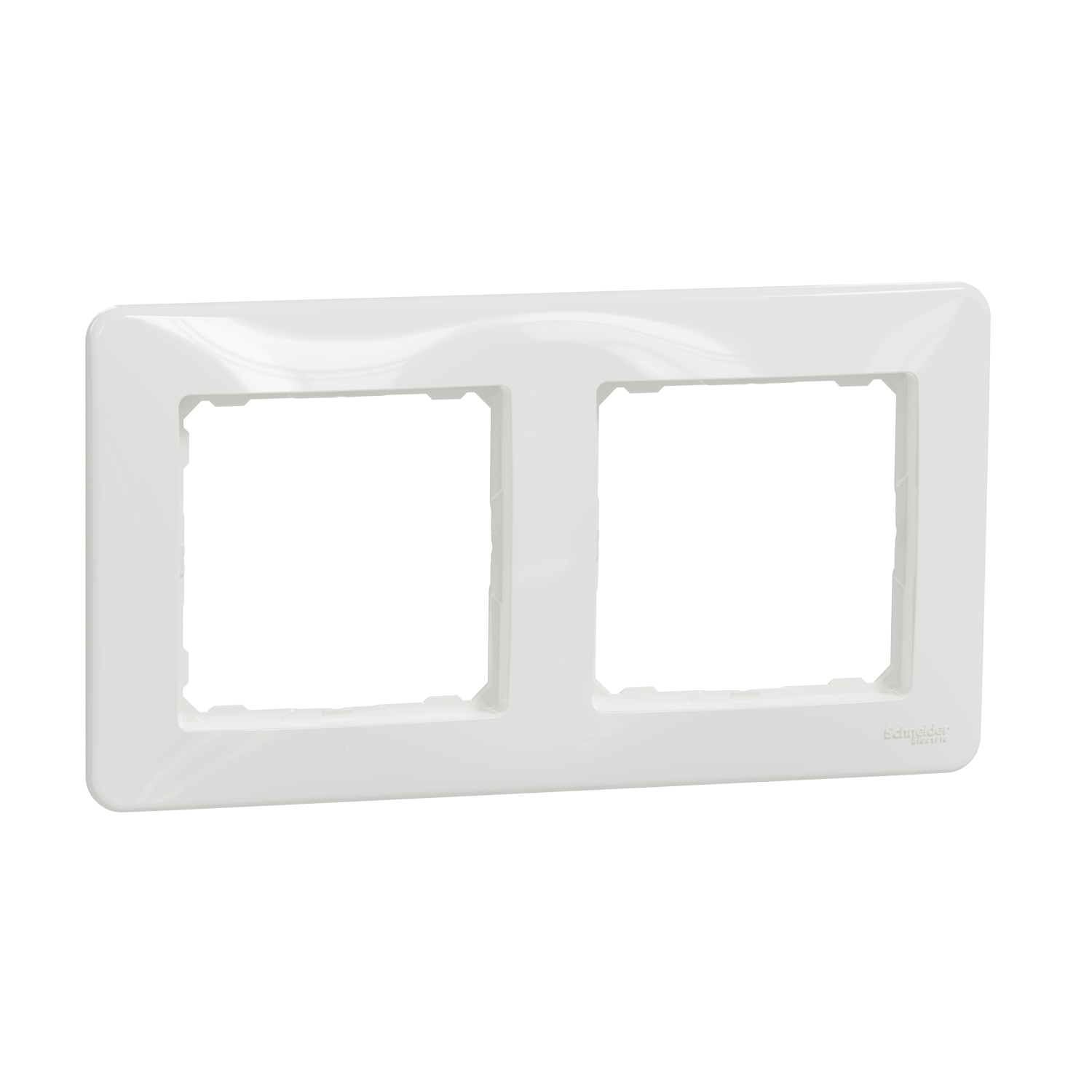 Schneider Electric socket frame 2-slot Sedna Design, white, SDD311802 cover photo