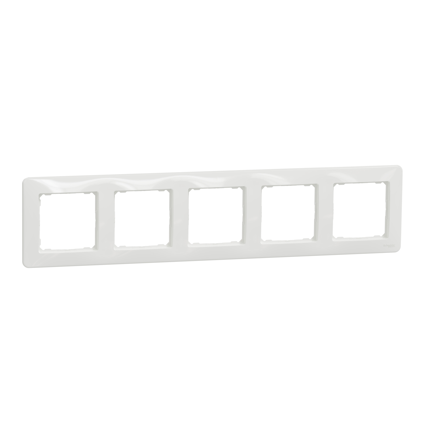 Schneider Electric socket frame 5-slot Sedna Design, white, SDD311805 cover photo