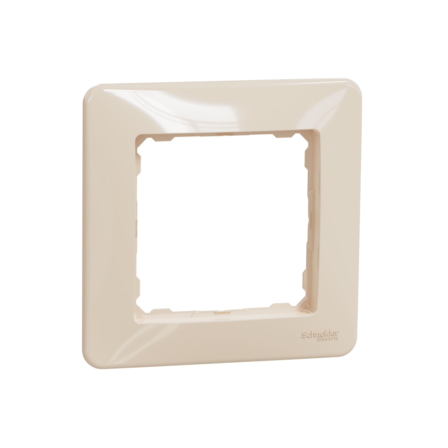 Schneider Electric socket frame 1-slot Sedna Design, beige, SDD312801 cover photo