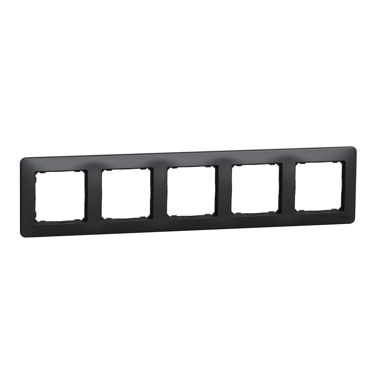 Schneider Electric socket frame 5-slot Sedna Design, anthracite, SDD314805 cover photo