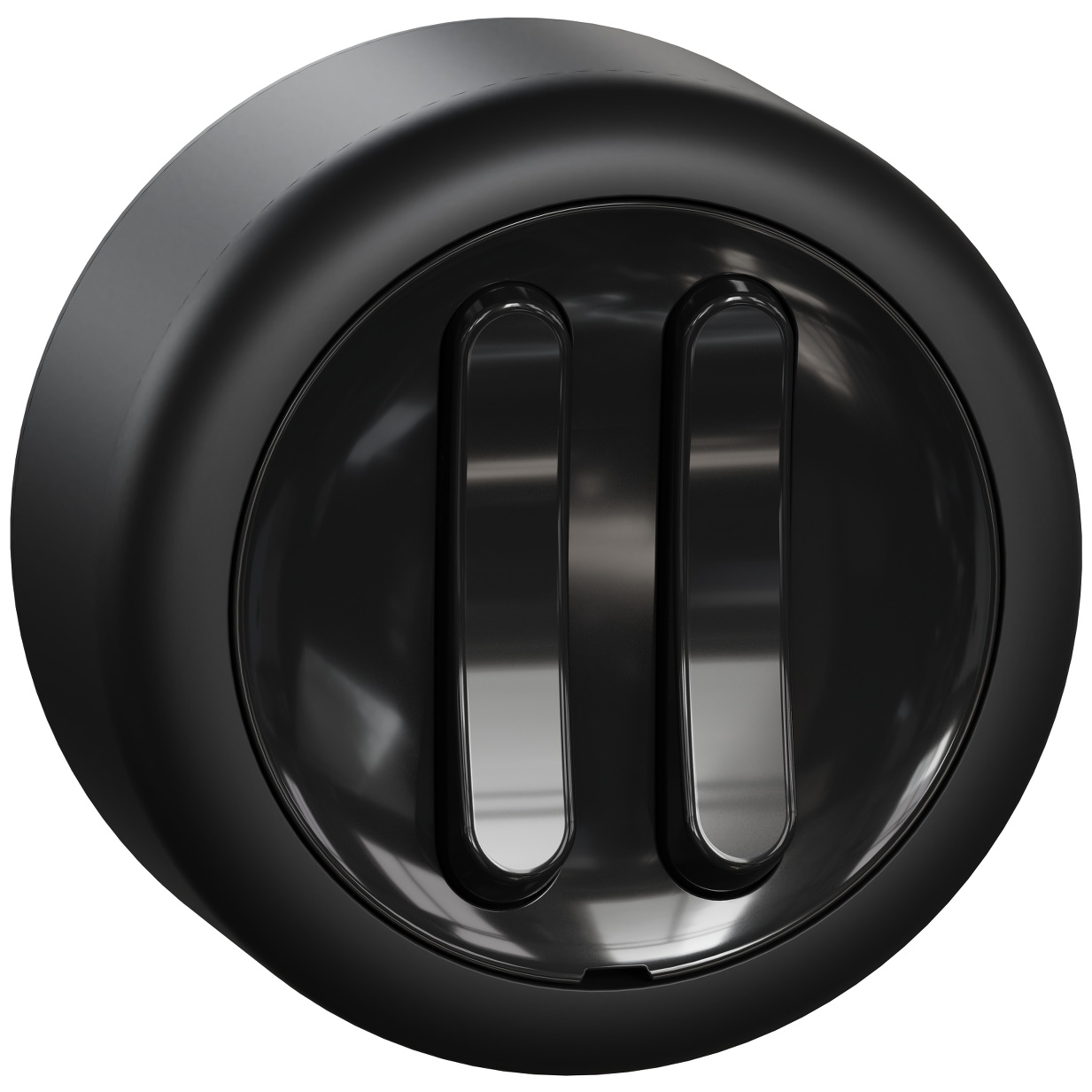 Schneider Electric two-way switch surface-mounted mechanism Renova 1+1, black, IP20, WDE015926 cover photo