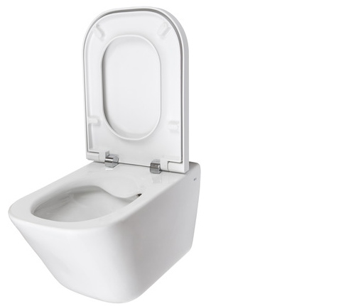 Roca WC wallhung The Gap Rimless, wall mounted, 350x540mm, white, A34647L000 cover photo