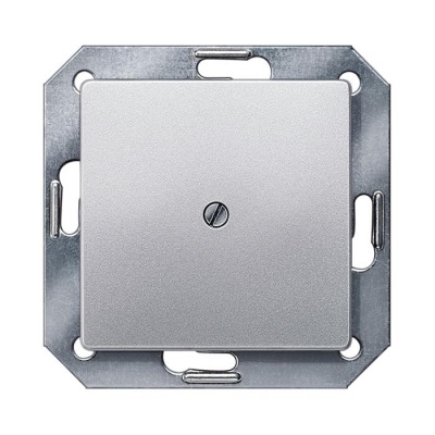 Siemens empty space cover plate Delta I-System, aluminium, 5TG1250 cover photo