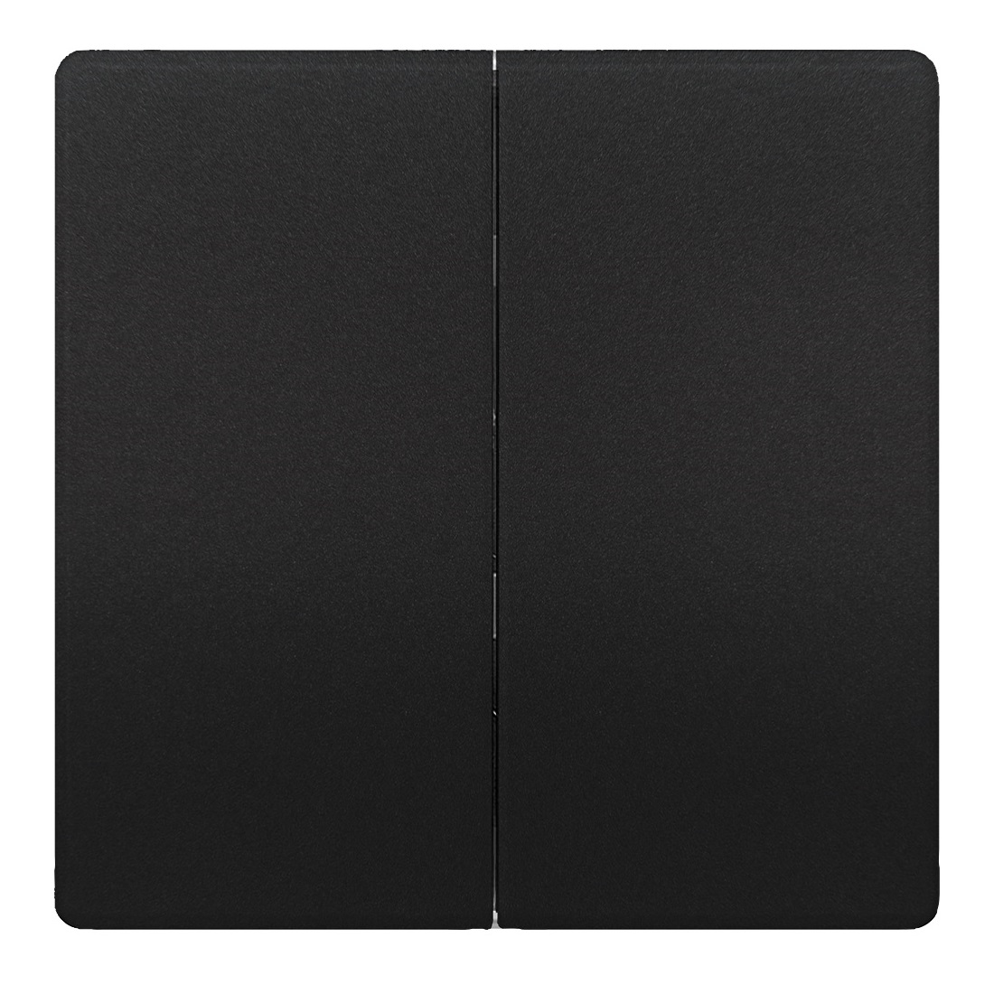 Siemens socket button Delta Style, for (1+1) switch, anthracite, 5TG7145-0AC00 cover photo