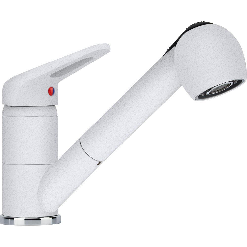 Franke NOVARA kitchen water mixer Pull-out spray, White, 115.0470.669 cover photo