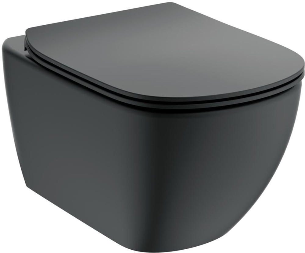 Ideal Standard Tesi AquaBlade WC, Silk Black, T0079V3 cover photo