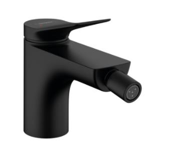 Hansgrohe bidet mixer Vivenis, with pop-up, matt black, HG75200670 cover photo
