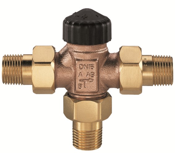 Heimeier thermostatic three-way mixing valve, 4170-05.000 cover photo