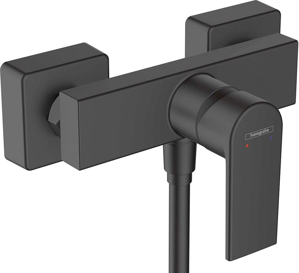 Hansgrohe Vernis Shape shower water mixer, matte black, 71650670 cover photo