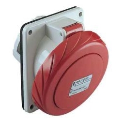 Schneider Electric switchboard cabinet electricity socket 3P+N+PE 400V 16A IP67, red, PKF16F735 cover photo
