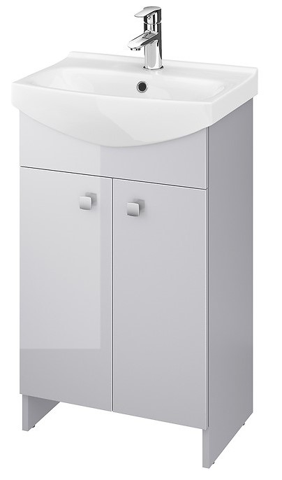 Cersanit vanity unit RUBID with washbasin Cersania 50 grey, S801-260-DSM cover photo