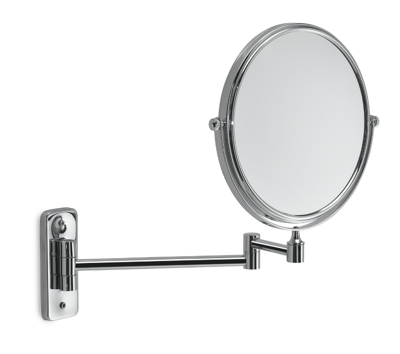 Gedy mirror Gaia, d=180mm, normal and 3x magnification, hroms, CO2024-13jul cover photo