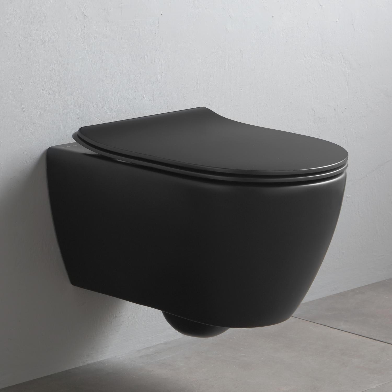 Scarabeo WC Glam Twist, wall mounted, 360x505mm, bicolor ardesia, 5201TWB49 cover photo