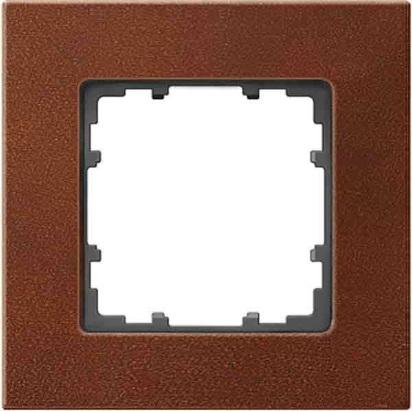 Siemens 1-slot socket frame, red DELTA MIRO, 5TG1101-2 cover photo