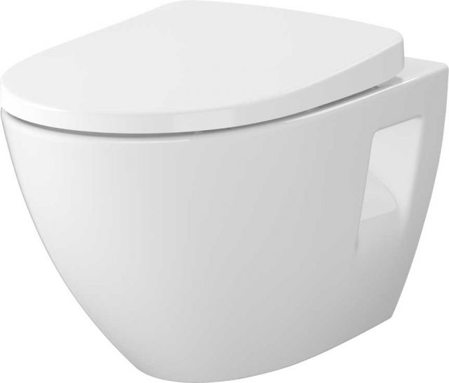Cersanit WC Moduo Plus CleanOn wall mounted with SC seat, 800120 cover photo