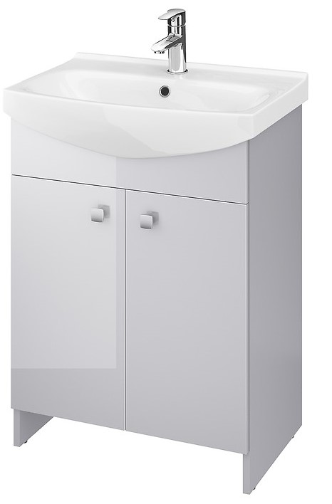 Cersanit vanity unit RUBID with washbasin Cersania 60 gray, S801-261-DSM cover photo