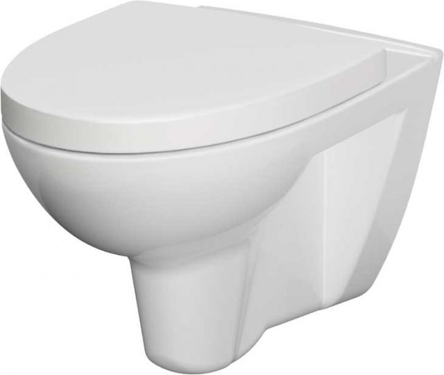 Cersanit WC wall mounted Parva New CleanOn with SC seat, 800115 cover photo