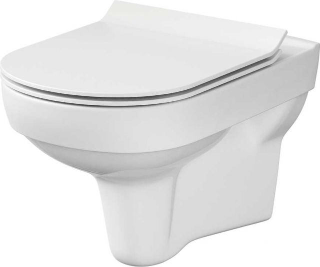 Cersanit WC wall mounted City New CleanOn with SC seat, 800116 cover photo